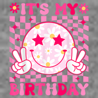 Groovy Its My Birthday Tall Sweatshirt