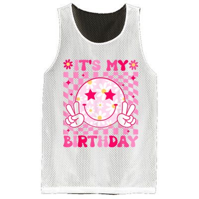 Groovy Its My Birthday Mesh Reversible Basketball Jersey Tank