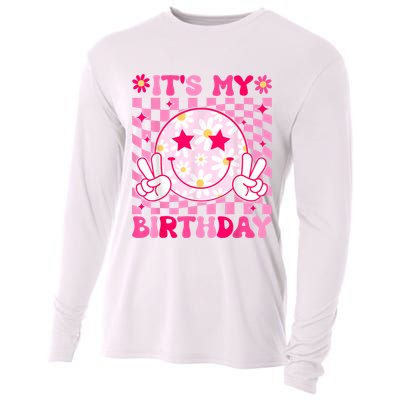 Groovy Its My Birthday Cooling Performance Long Sleeve Crew