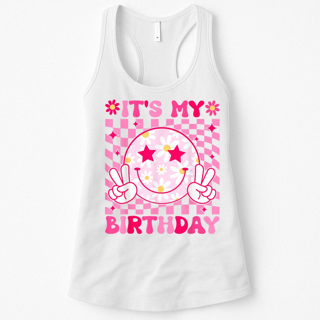Groovy Its My Birthday Womens Tank Top