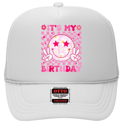 Groovy Its My Birthday Trucker Hat
