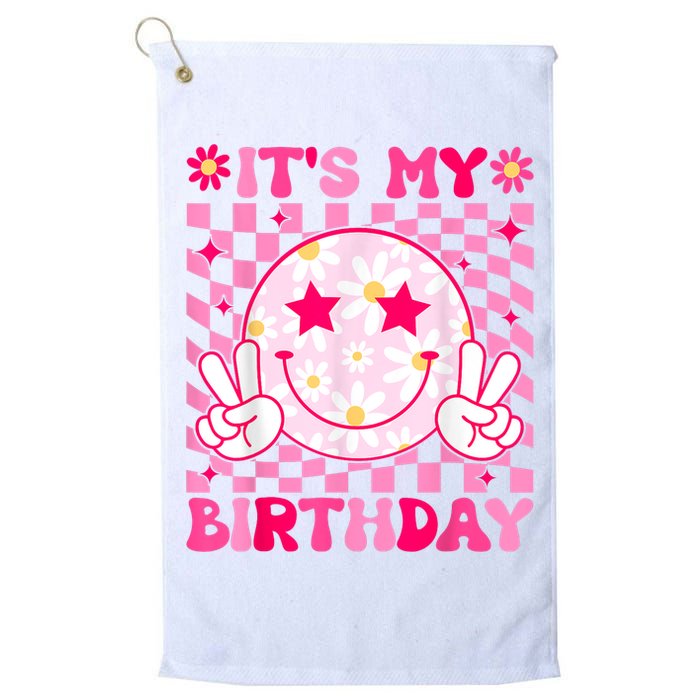 Groovy Its My Birthday Golf Towel