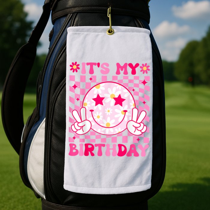 Groovy Its My Birthday Golf Towel