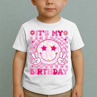 Groovy Its My Birthday Toddler T-Shirt