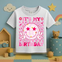 Groovy Its My Birthday Toddler T-Shirt