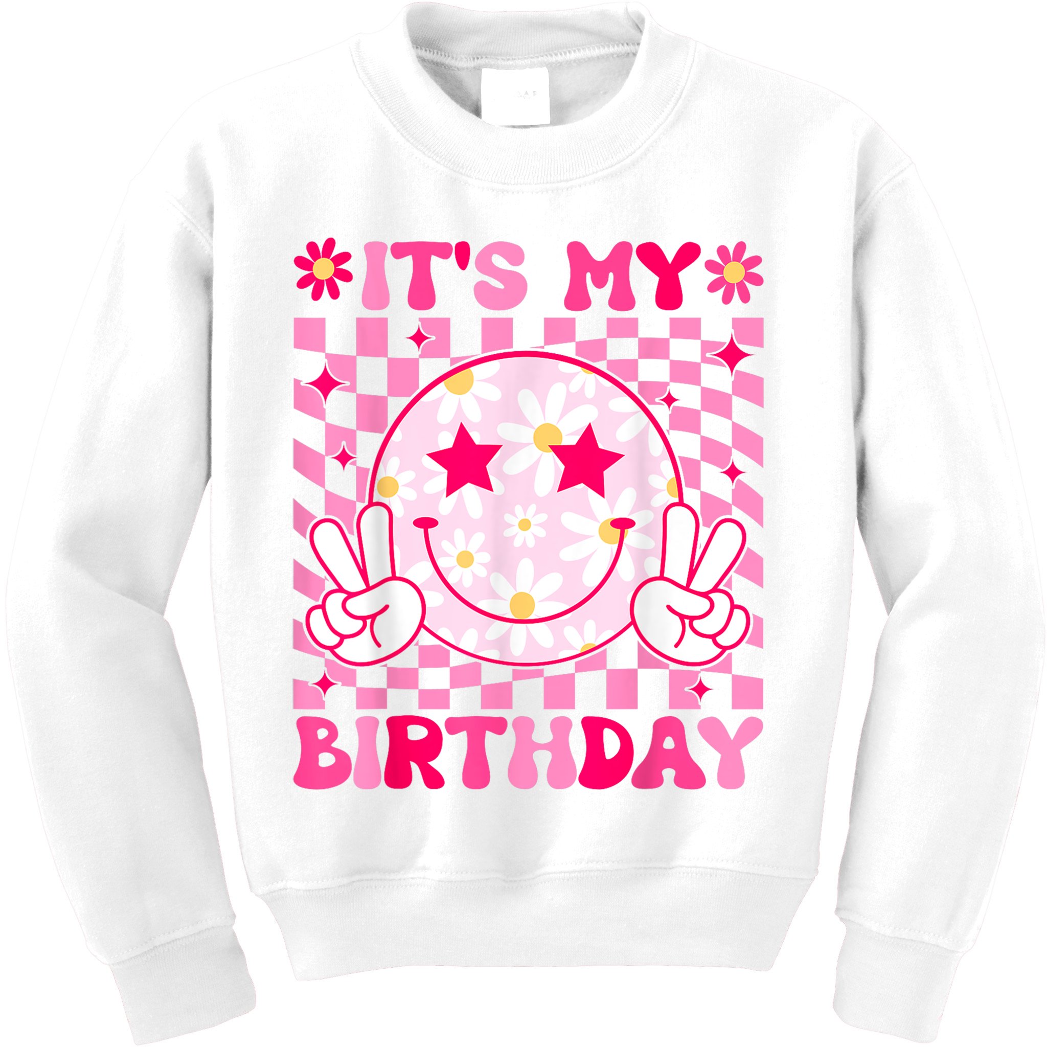 Groovy Its My Birthday Kids Sweatshirt