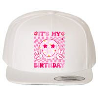 Groovy Its My Birthday Wool Snapback Cap