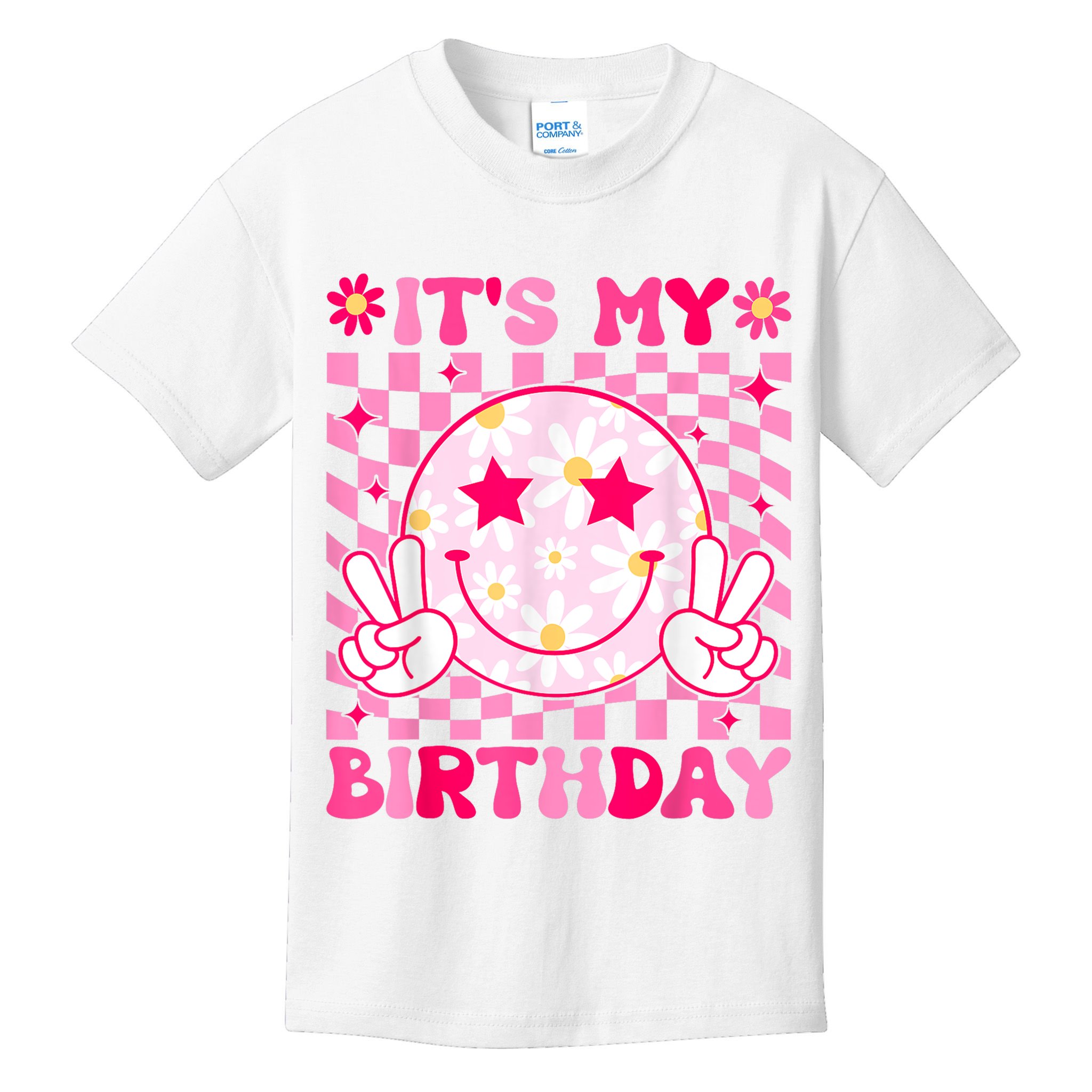 Groovy Its My Birthday Kids T-Shirt