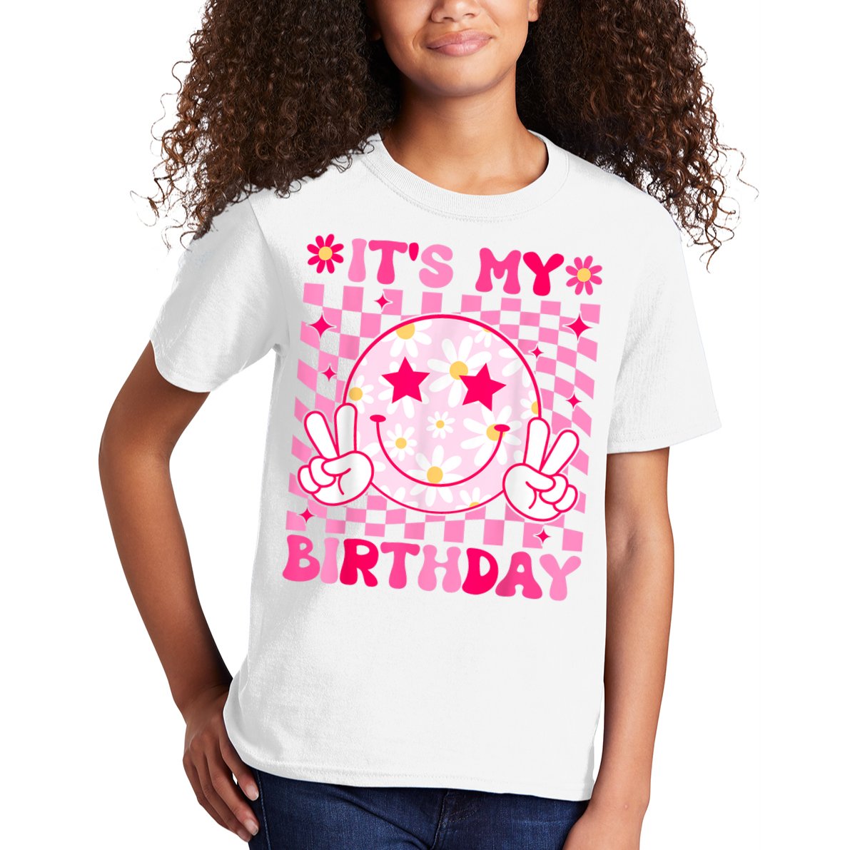 Groovy Its My Birthday Kids T-Shirt