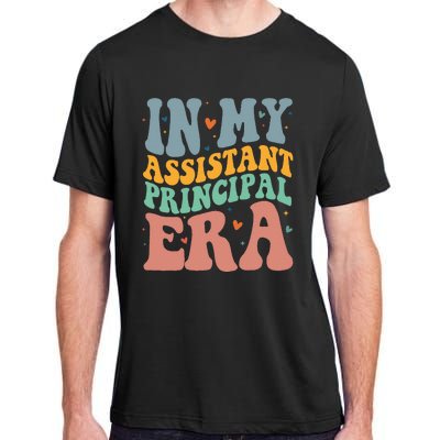 Groovy In My Assistant Principal Era Job Title School Worker Adult ChromaSoft Performance T-Shirt