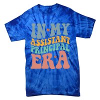 Groovy In My Assistant Principal Era Job Title School Worker Tie-Dye T-Shirt