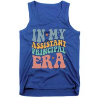 Groovy In My Assistant Principal Era Job Title School Worker Tank Top