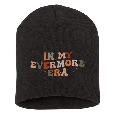 Groovy In My Evermore Era Retro Funny Short Acrylic Beanie