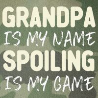 Grandpa Is My Name Spoiling Is My Game Funny Legacy Tie Dye Trucker Hat