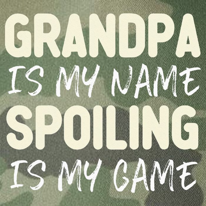 Grandpa Is My Name Spoiling Is My Game Funny Legacy Tie Dye Trucker Hat