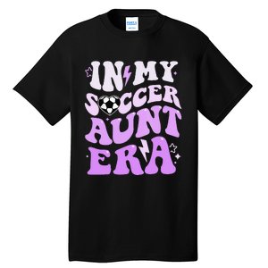 Groovy In My Soccer Aunt Era Tall T-Shirt