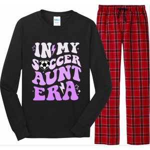 Groovy In My Soccer Aunt Era Long Sleeve Pajama Set