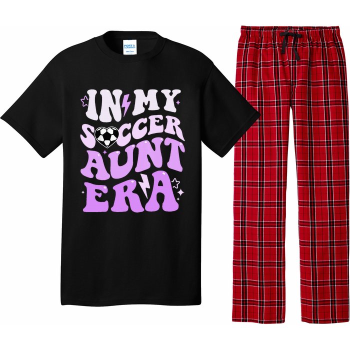 Groovy In My Soccer Aunt Era Pajama Set