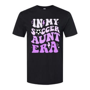 Groovy In My Soccer Aunt Era Softstyle CVC T-Shirt