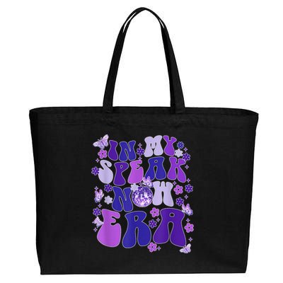 Groovy In My Speak Now Era Cotton Canvas Jumbo Tote