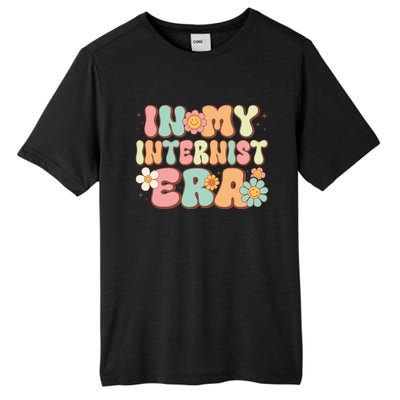 Groovy In My Internist Era Internist Funny Retro Funny Gift Cute Gift Tall Fusion ChromaSoft Performance T-Shirt