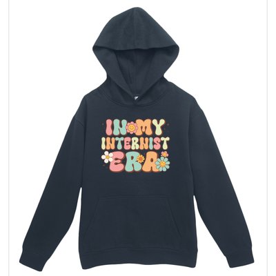 Groovy In My Internist Era Internist Funny Retro Funny Gift Cute Gift Urban Pullover Hoodie