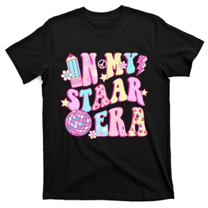 Groovy In My Staar Era Disco Teacher Student Test Day Gift T-Shirt