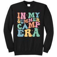 Groovy In My Summer Camp Era Retro Summer Camper Sweatshirt