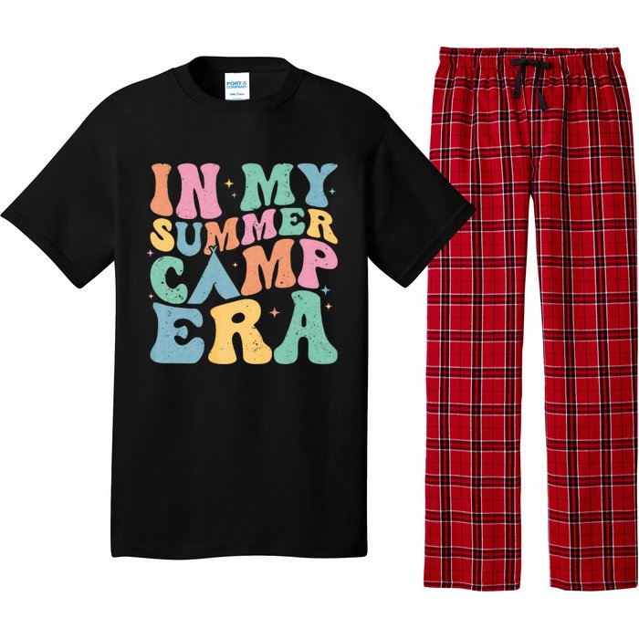 Groovy In My Summer Camp Era Retro Summer Camper Pajama Set