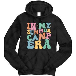 Groovy In My Summer Camp Era Retro Summer Camper Tie Dye Hoodie