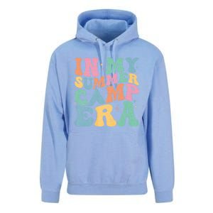 Groovy In My Summer Camp Era Retro Summer Camper Unisex Surf Hoodie