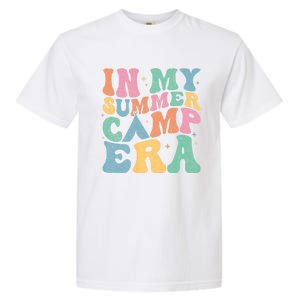 Groovy In My Summer Camp Era Retro Summer Camper Garment-Dyed Heavyweight T-Shirt