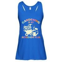 Gardening Is My Retirement Plan Ladies Essential Flowy Tank