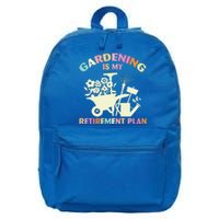 Gardening Is My Retirement Plan 16 in Basic Backpack