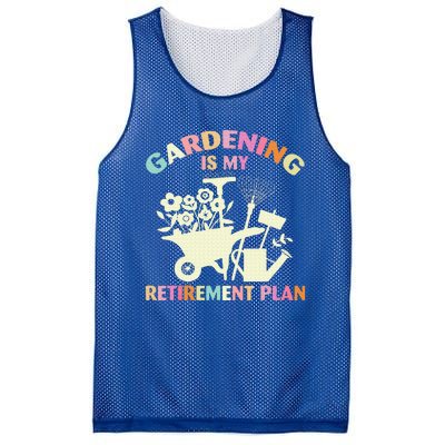 Gardening Is My Retirement Plan Mesh Reversible Basketball Jersey Tank