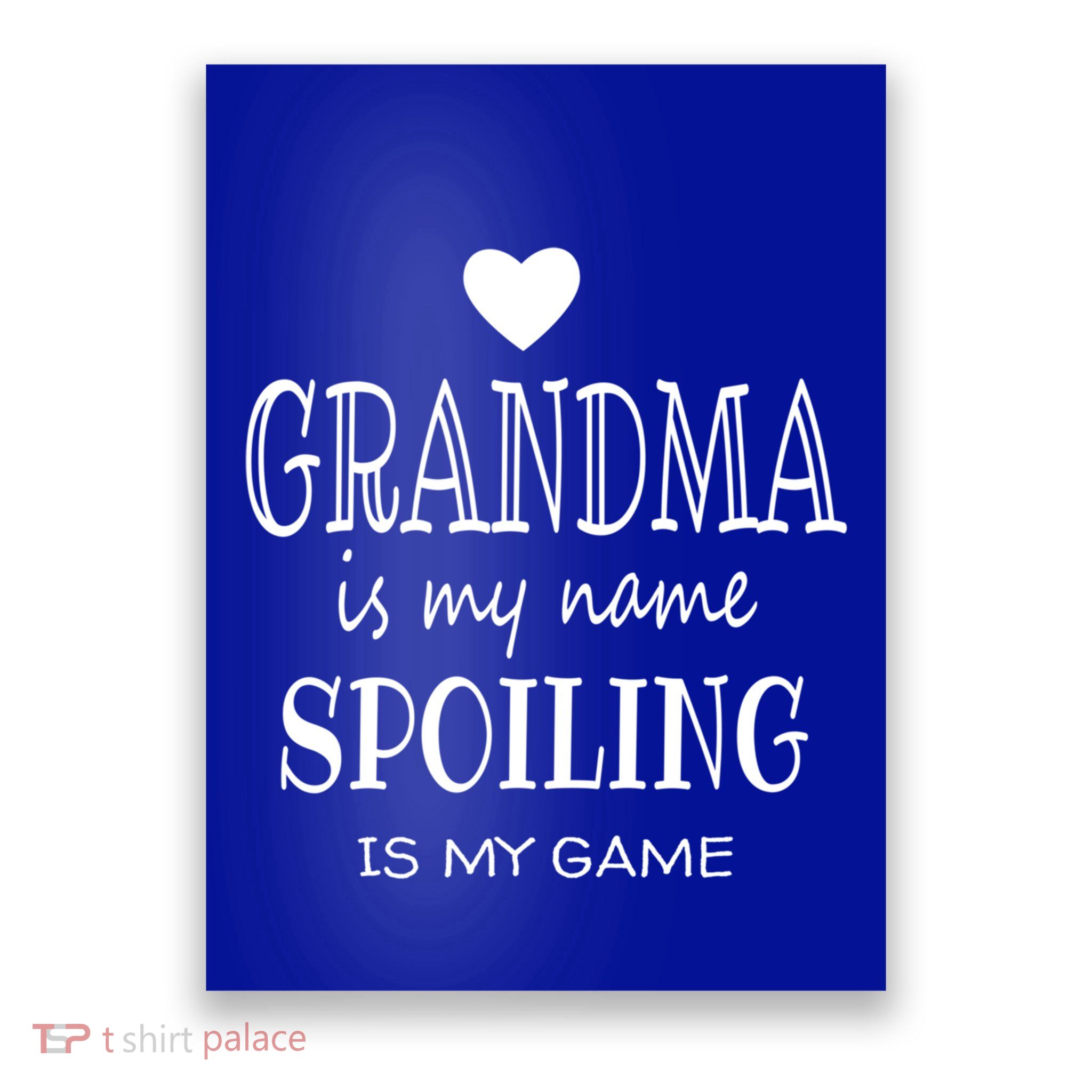 Grandma Is My Name Grandma Graphic Funny Gift For Grandma Grandma Gift Poster
