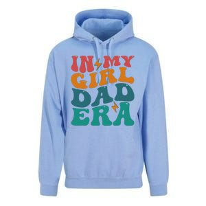 Groovy In My Girl Dad Era Unisex Surf Hoodie