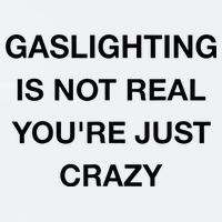 Gaslighting Is Not Real Sueded Cloud Jersey T-Shirt