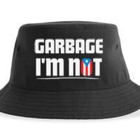 Garbage IM Not Puerto Rico Flag Boricua Sustainable Bucket Hat