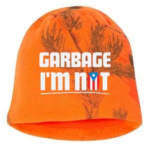 Garbage IM Not Puerto Rico Flag Boricua Kati - Camo Knit Beanie