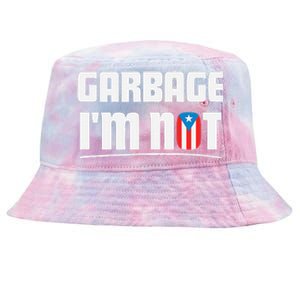 Garbage IM Not Puerto Rico Flag Boricua Tie-Dyed Bucket Hat