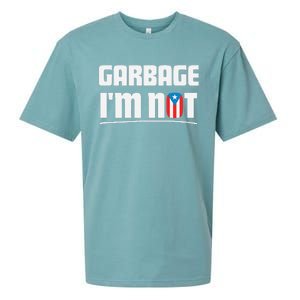 Garbage IM Not Puerto Rico Flag Boricua Sueded Cloud Jersey T-Shirt