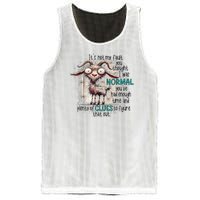 Goat ItS Not My Fault You Thought I Was Normal Mesh Reversible Basketball Jersey Tank