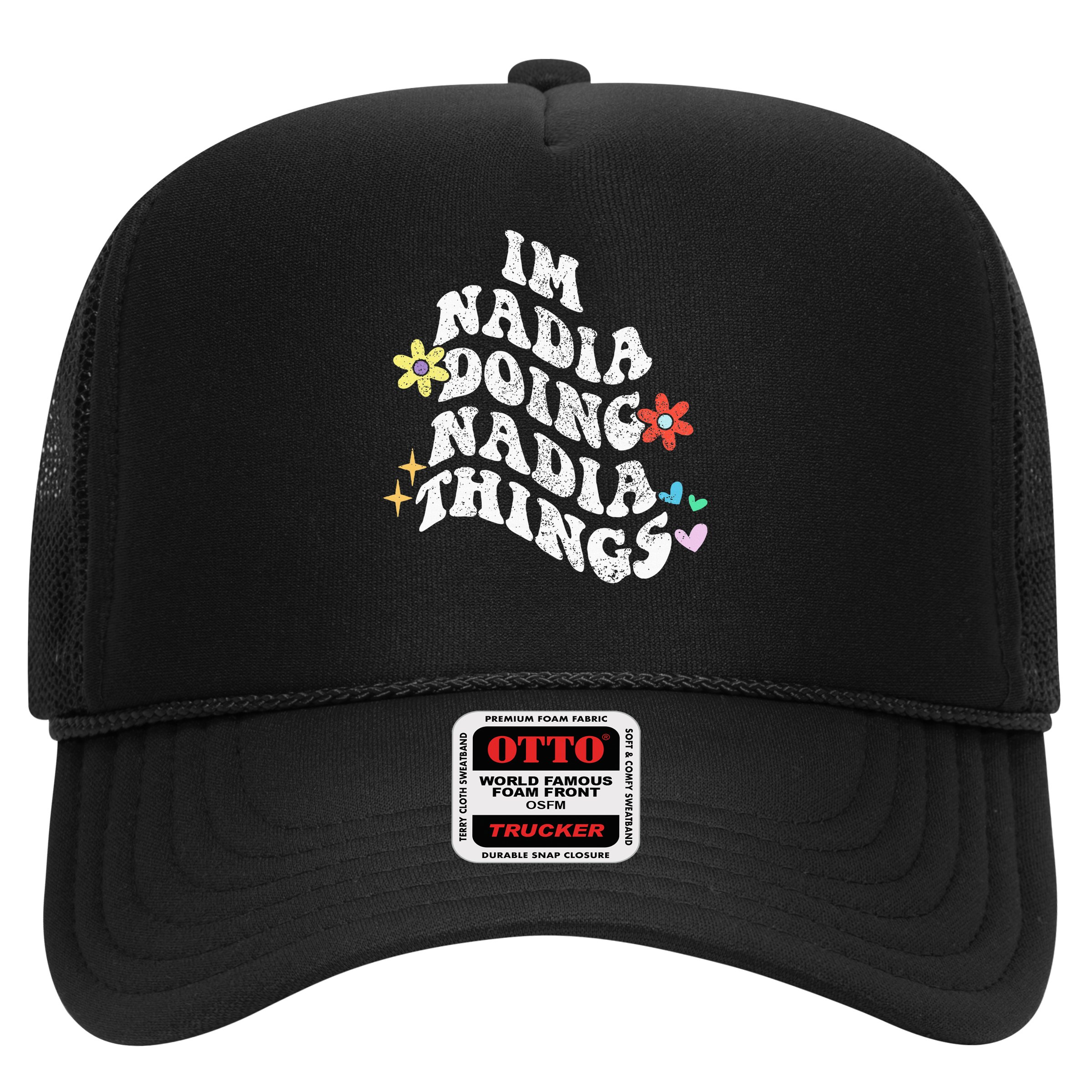 Groovy Im Nadia Doing Nadia Things Funny Mother's Day Hat