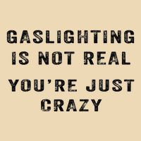 Gaslighting Is Not Real YouRe Just Crazy Drawstring Bag
