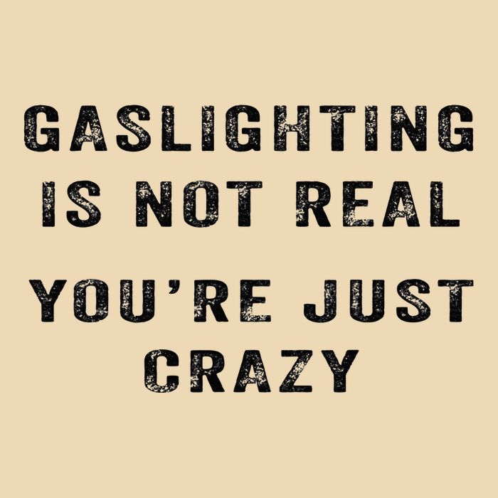 Gaslighting Is Not Real YouRe Just Crazy Drawstring Bag