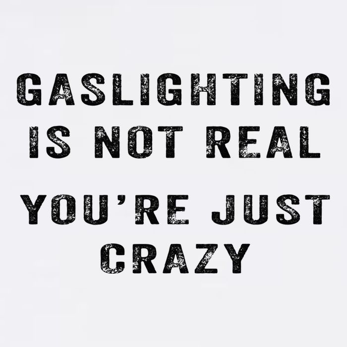 Gaslighting Is Not Real YouRe Just Crazy Cool Comfort Performance Bucket Hat