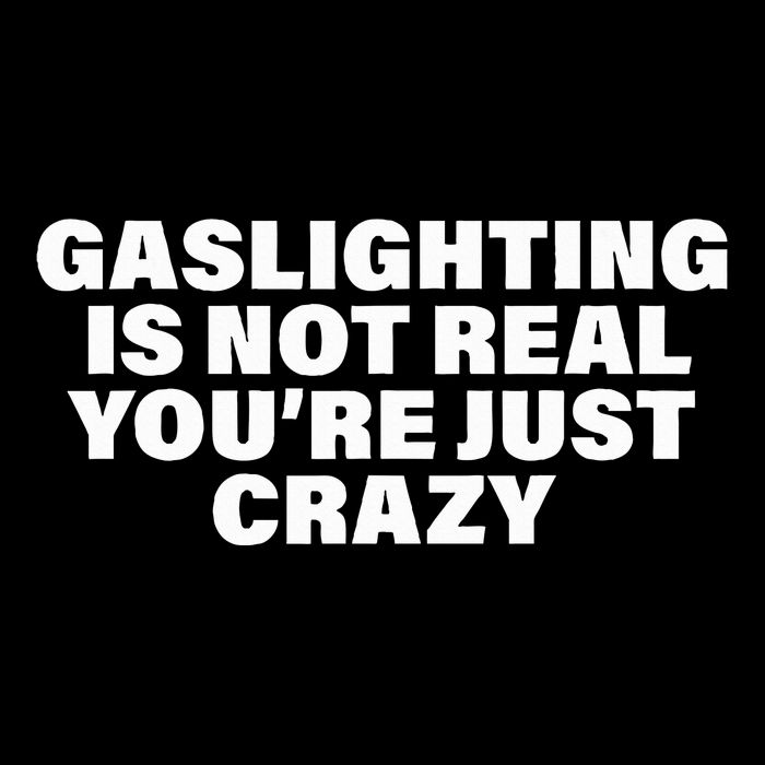 Gaslighting Is Not Real You’Re Just Crazy Funny Gaslighting V-Neck T-Shirt