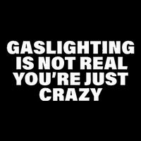 Gaslighting Is Not Real You’Re Just Crazy Funny Gaslighting Toddler Hoodie