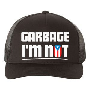 Garbage IM Not Puerto Rico Flag Boricua Yupoong Adult 5-Panel Trucker Hat